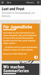Mobile Screenshot of lustundfrust.ch